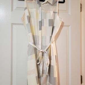 DKNY button down dress